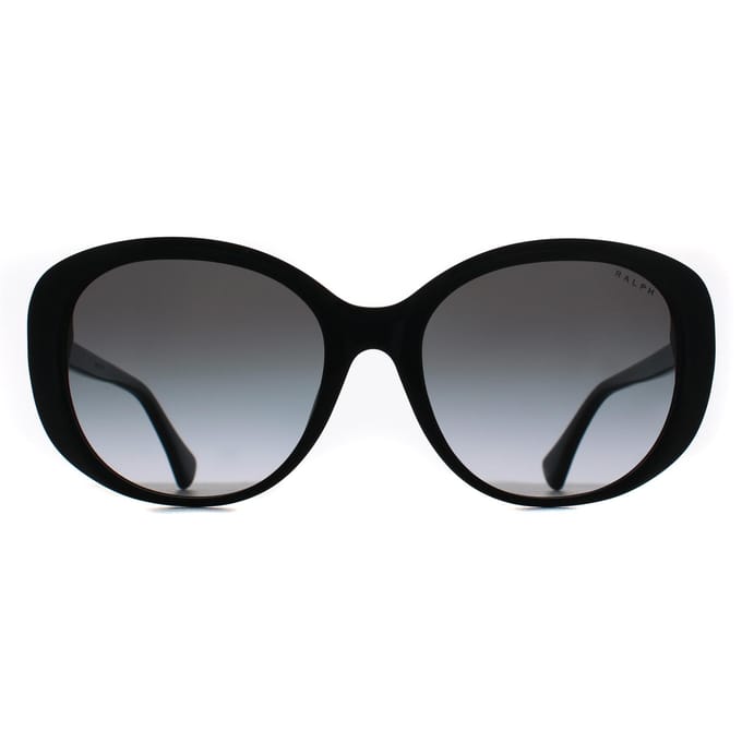Ralph by Ralph Lauren RA5335U 50018G glanzend zwart gradiënt grijs zonnebril