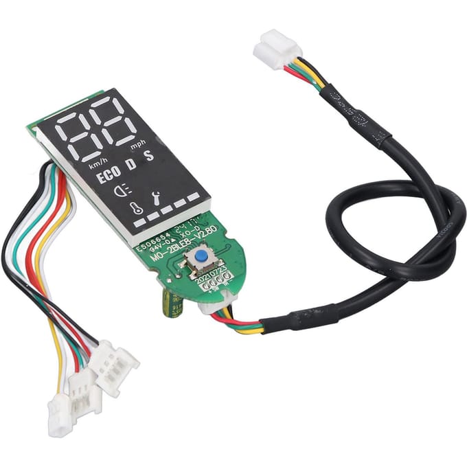 Tableau de Bord Trottinette Électrique Connecteur BT SM Carte Contrôleur Trottinette pour M365 Pro black