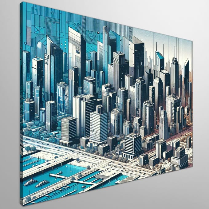 Kunstprint | Wanddecoratie | Canvas | 20 × 20 cm