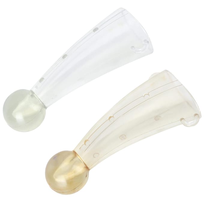 Siliconen Anti Vechthoorn Beschermhoes Beschermer Hoes voor Kalf Rund Stier Koe Boerderij Accessoire white