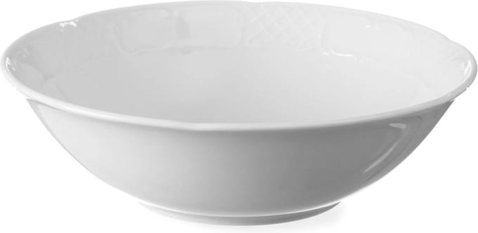 HENDI Saladeschaal set – versterkte randen – 1L – wit – 6 stuks