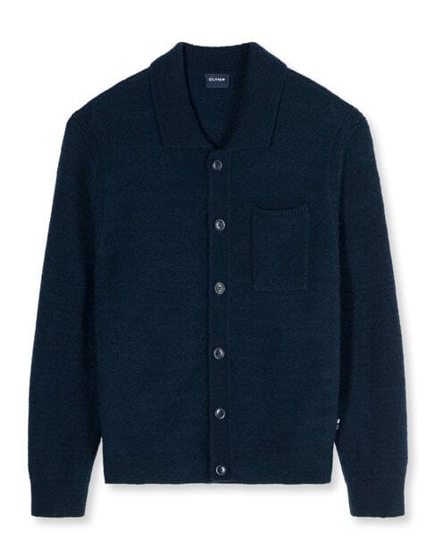 OLYMP Casual Breisel, Marineblauw