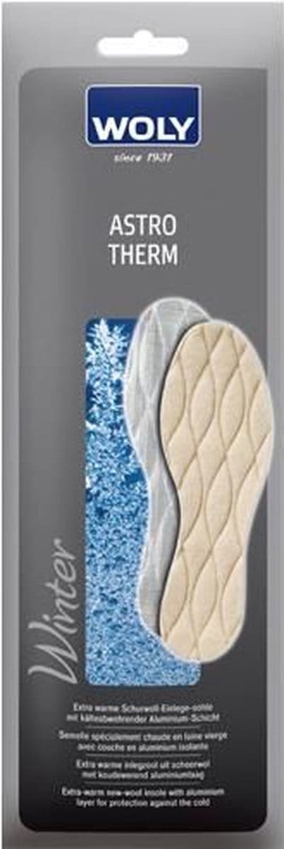 Woly Astro Therm - Extra warme inlegzool met aluminiumlaag - Maat 37