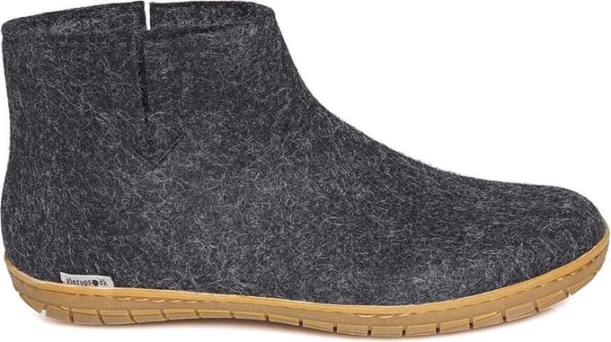 Glerups Laars met rubber zool-Zwart-36