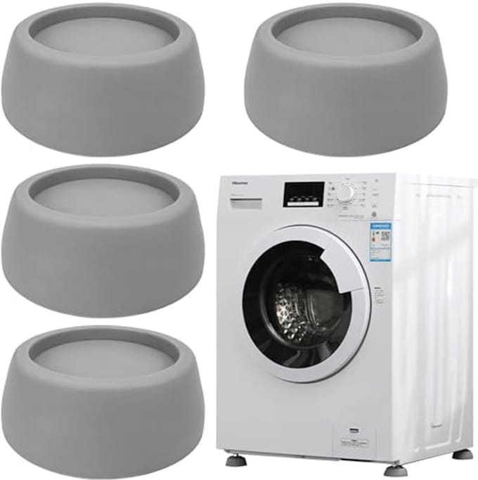 Anti-vibratie pads voor wasmachine - 4 stuks, universel