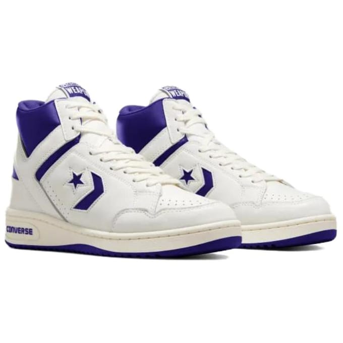 Converse Weapon Mid 'Vintage White Court Purple' 39 white