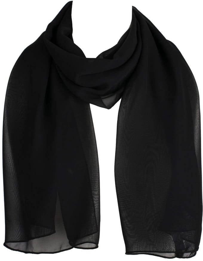 To Socks Chiffon Sjaal Sheer Wrap voor Vrouwen