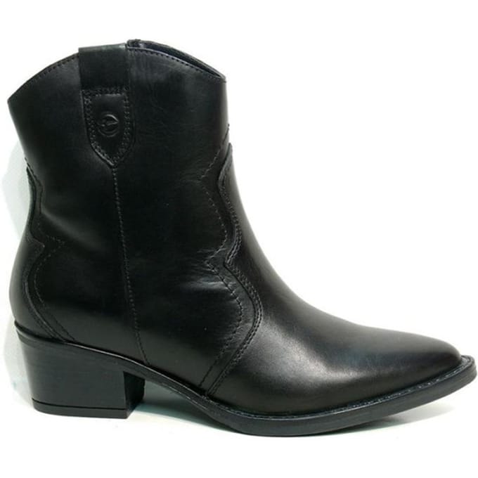 Tamaris Cowboylaarzen zwart Leer - Dames