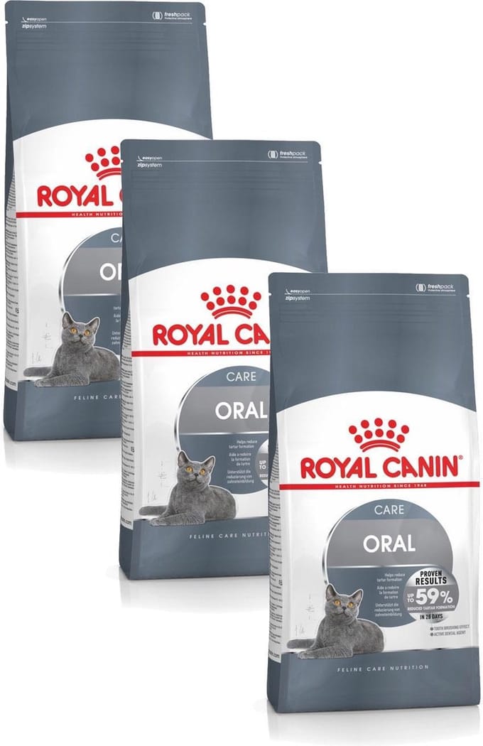 Royal Canin Dental Care - Kattenvoer - 3 x 1.5 kg