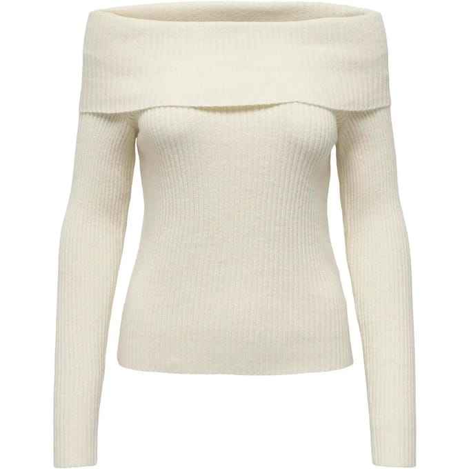 ONLY - ONLKATIA LS OFF SHOULDER KNT Dames Trui