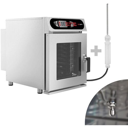 GGM Gastro Kombidämpfer - Digital - 6x GN 1/1 - inkl. Waschsystem & Temperaturfühler