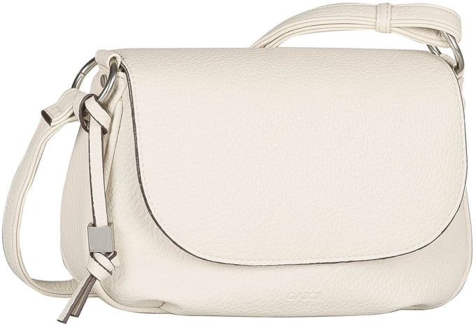 Gabor schoudertas Rosina Saddle Bag Cream White crème