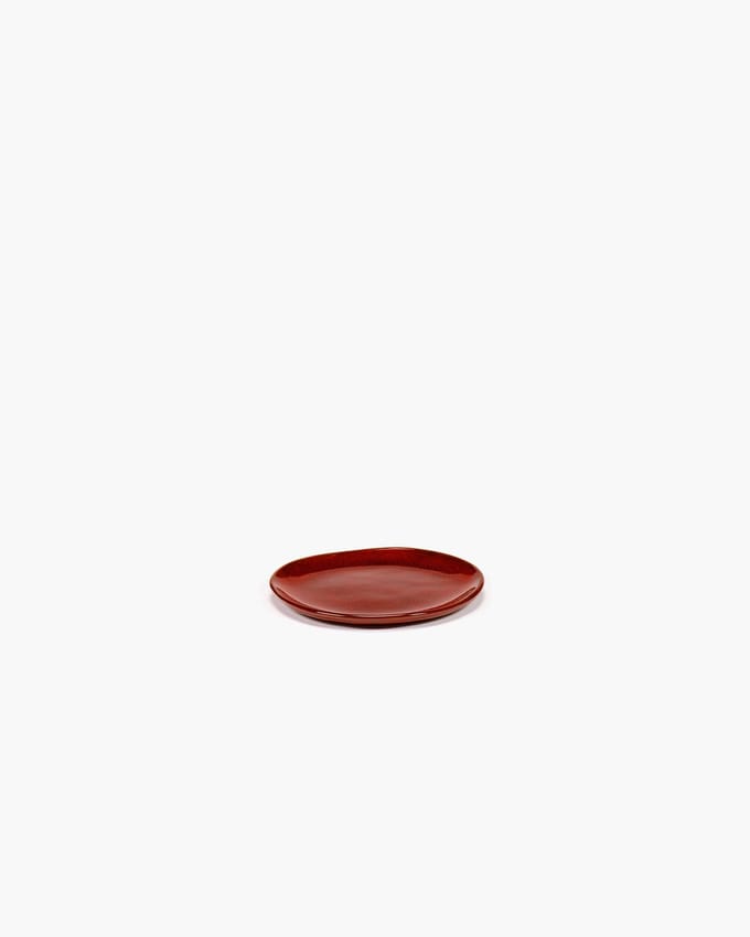 Serax Marie Michielssen La Mère plat bord D11.5cm venetian red (set van 2)