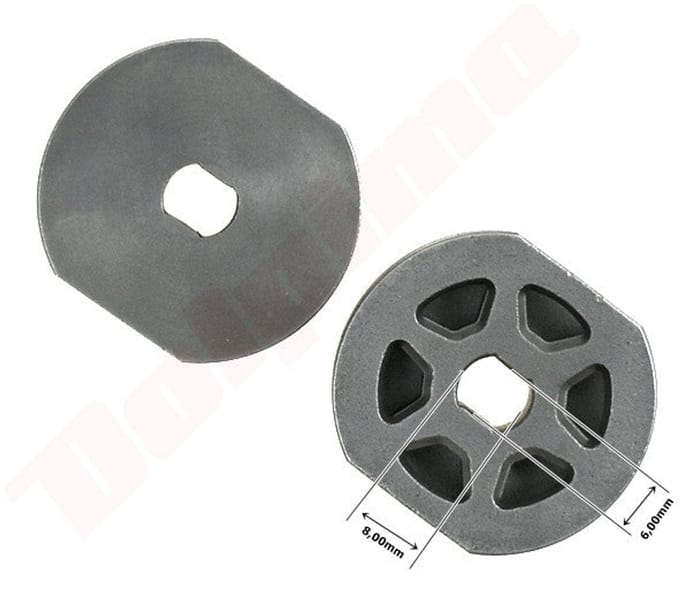 Kettingtandwiel passend op 3/8'' 6T 6x 8mm