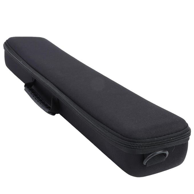 Sac de transport de bagages de mallette de rangement de moulinet de canne à pêche étanche EVA Portable extérieur black