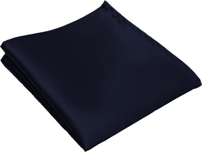 Pochette - Donkerblauw - pochet – heren - unisex