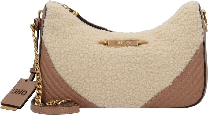 LIU JO Schoudertas Adonide Hobo Bag Teddy Lichtbruin