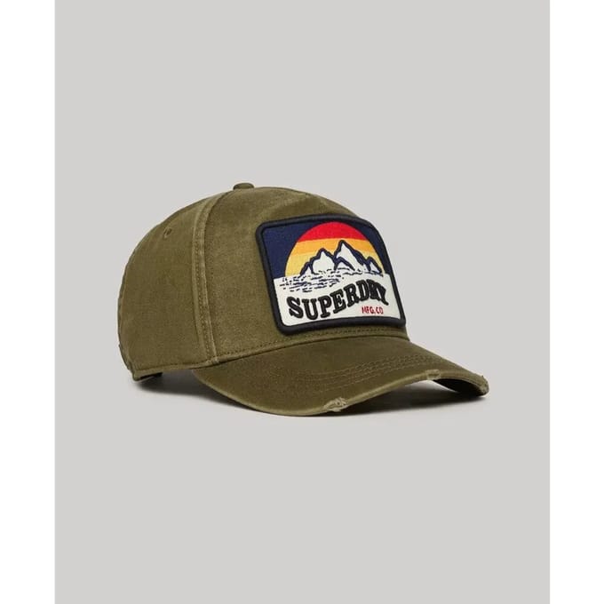Superdry Graphic Truckercap Groen