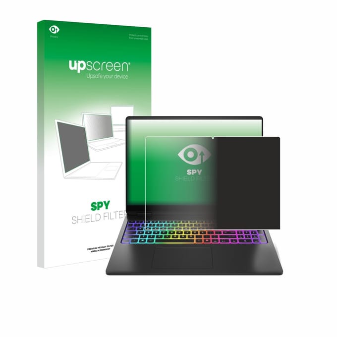 upscreen - privacyscherm voor HP Omen Max 16 - privacy filter screenfilter Blauwlichtfilter