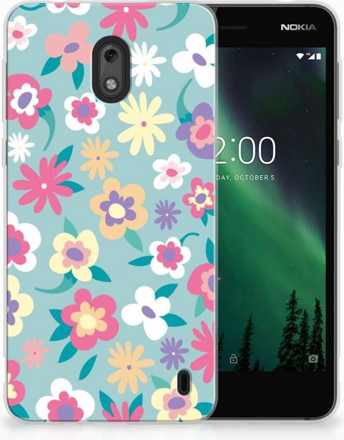 Nokia 2 TPU Case Flower Power