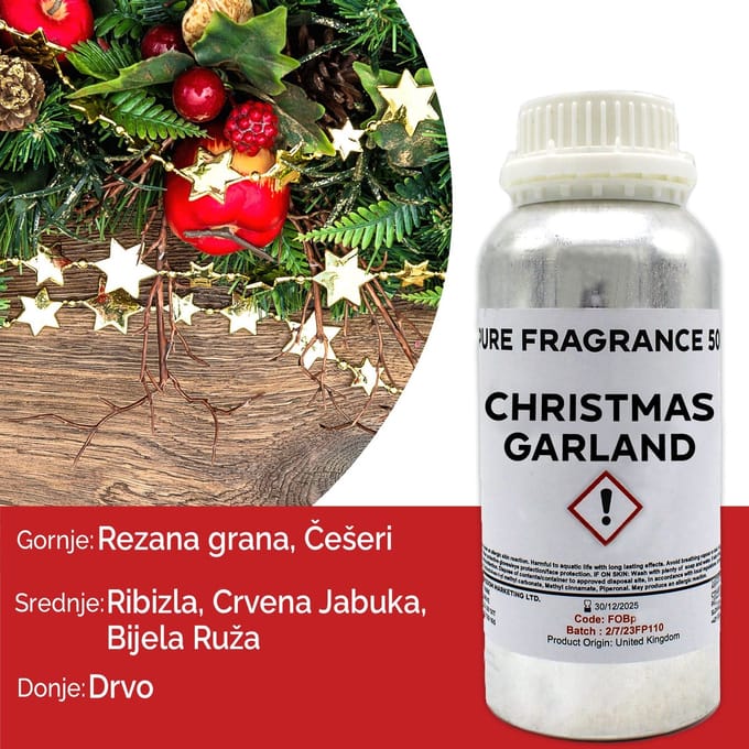 Kerstkrans Pure Geurolie - 500 ml