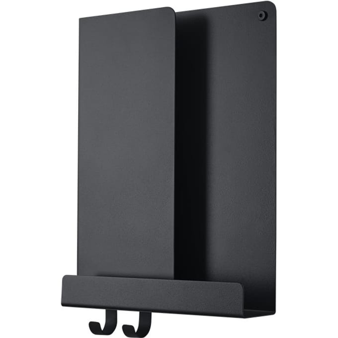 Muuto Folded rek - 29,5 x 40 cm - zwart