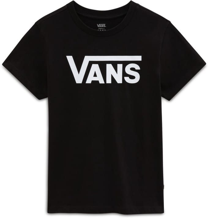Vans Dames-T-shirt Wm Flying V Crew Tee Zwart