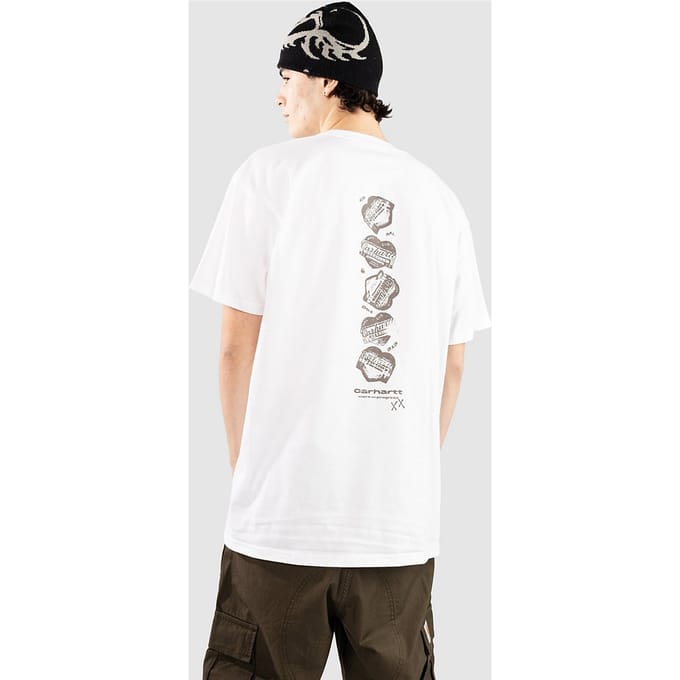 Carhartt WIP Garble T-Shirt, wit