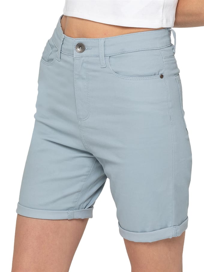 Enzo | Dames Chino Korte Broek Skinny Fit