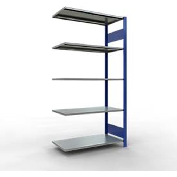 SCHULTE Lagertechnik - Insteeksysteem aanbouwrekken - 2000x1000x500 mm, type 150 kg