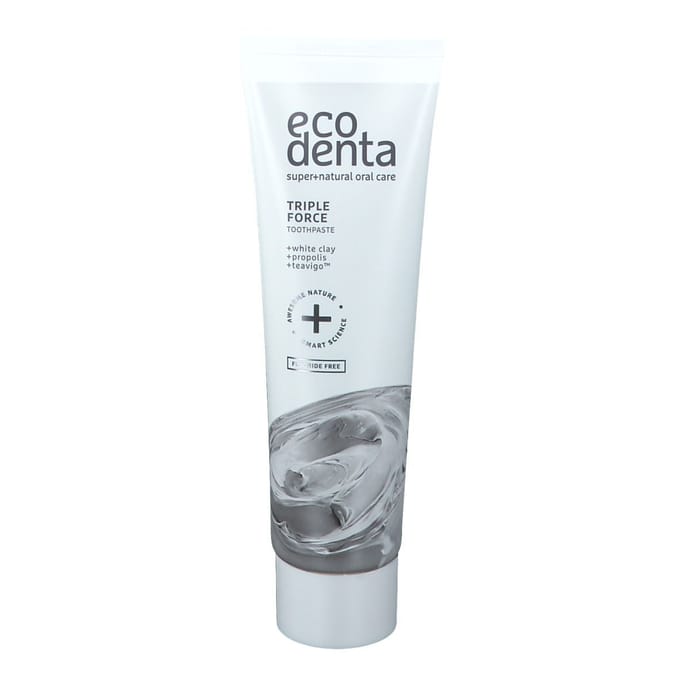 Ecodenta Tripple Effect Tandpasta Witte klei & Propolis - 100 ml
