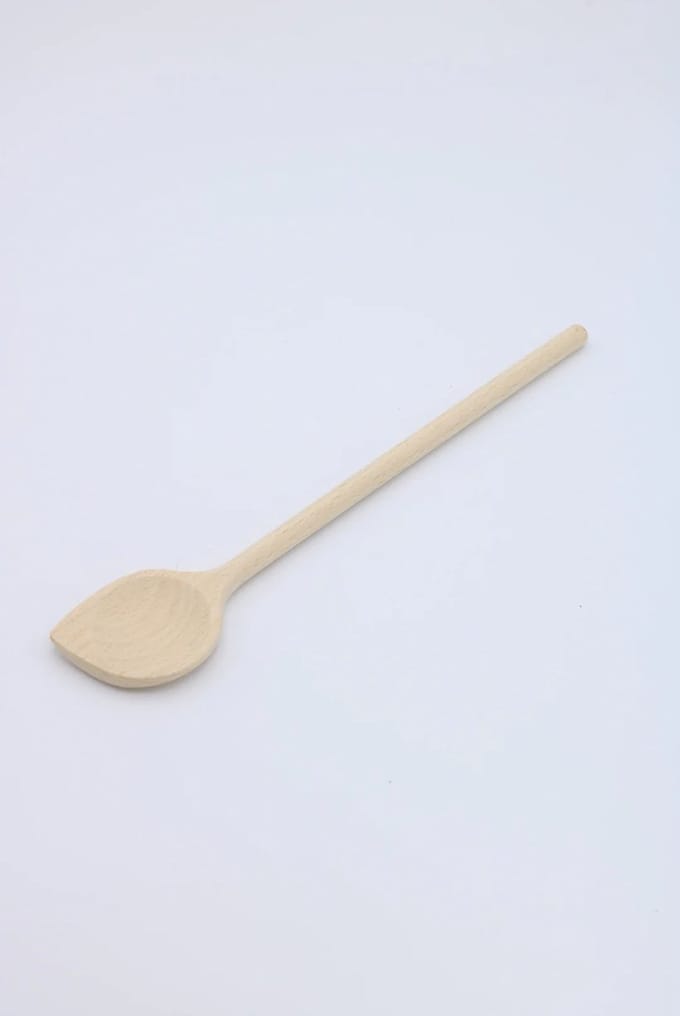 Pollepel spits FSC keurmerk beukenhout 25cm