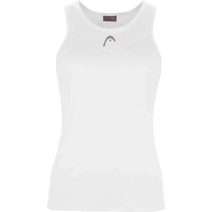 Head Racket Easy Court Mouwloos T-shirt Wit L Vrouw