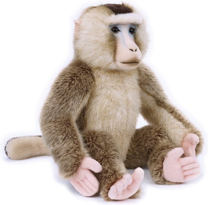Lelly Knuffelmakaak Junior 25 Cm Pluche Bruin/beige