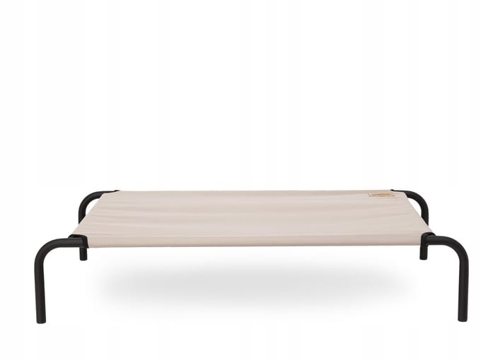 Hondenmand met metalen frame, afneembare hoezen, 80x42cm