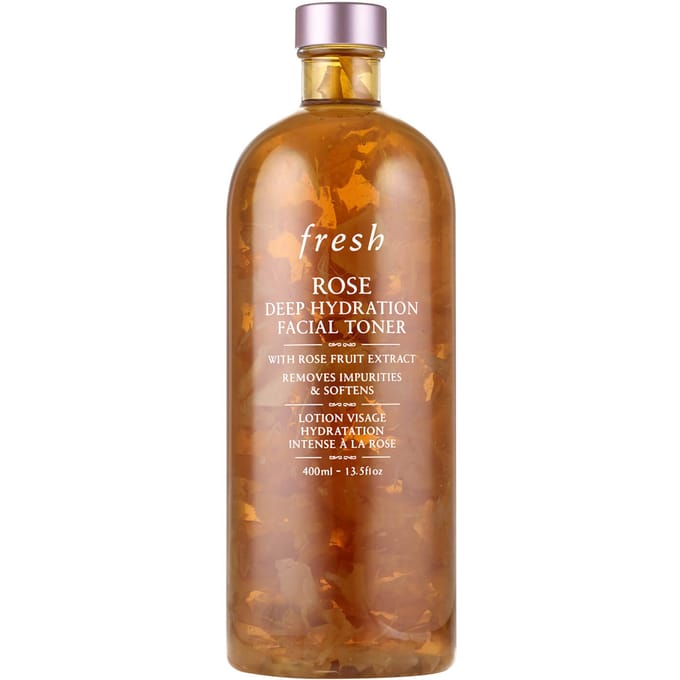 Fresh Rose Deep Hydration Toner (Various Sizes) - 400ml
