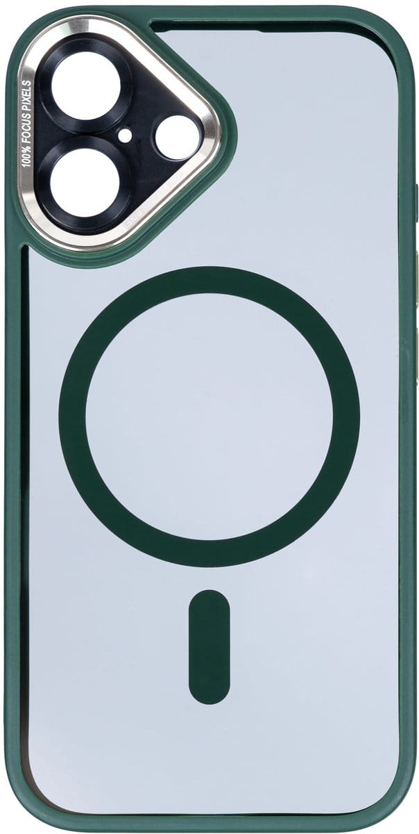 Rixus Classic 04 Case With MagSafe For iPhone 16 Dark Green