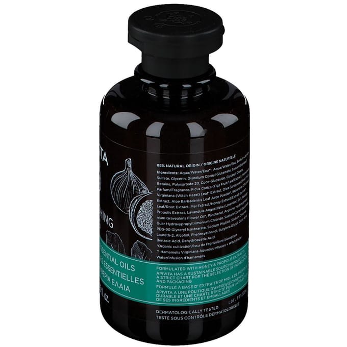 Apivita Body Care Refreshing Fig Shower Gel with Essential Oils