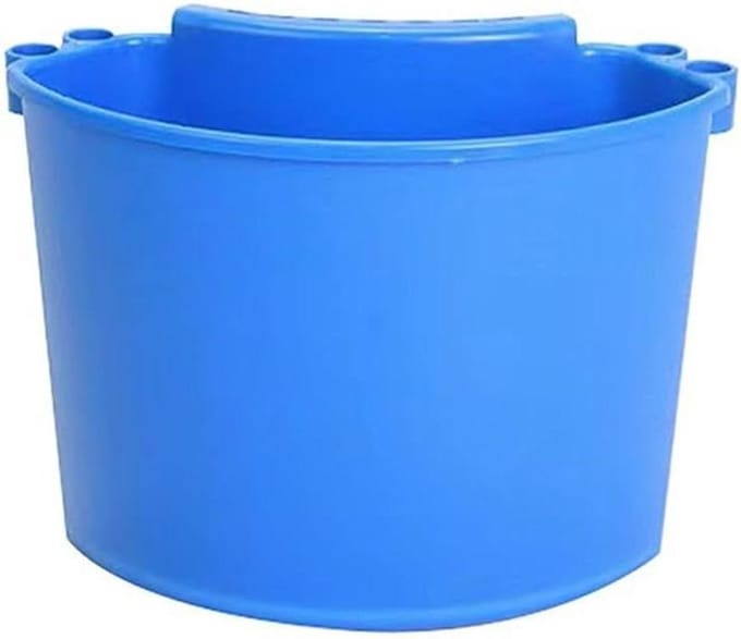 Wasemmer met organizer - Reinigingsemmer auto - Voertuig onderhoud - Robuuste ABS constructie - 362 Gram - Zwart blauw