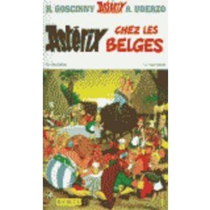 Asterix bij de Belgen door Rene Goscinny Hardback Boek 9782012101562