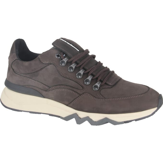 Floris Van Bommel Sfm-10135 De Zager Sneakers - Nubuck - Heren - Bruin - Maat 44⅔