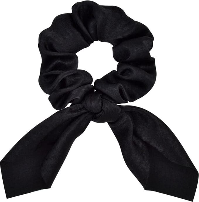 3 stuks - scrunchies - haar scrunchies - zwart