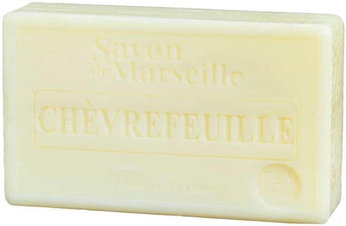 Natuurlijke Marseille zeep Kamperfoelie - 100 g - per stuk -