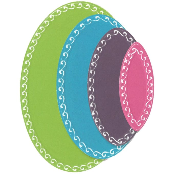 Sizzix Framelits Ponssjabloon "Ovals by Stacey Park"