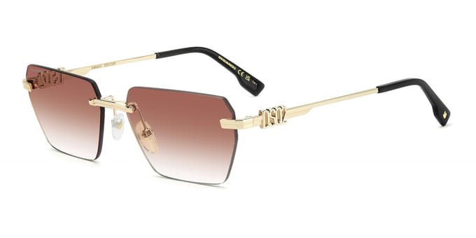 Dsquared2 D2 0102/S Gold 58/16/145 MAN Zonnebrillen