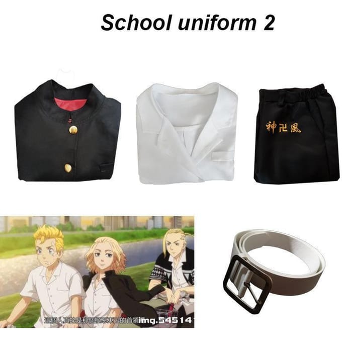 Anime Tokyo Cosplay Rollenspel Pak Meerdere Stijlen L black