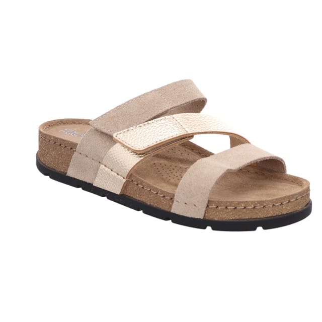 Rohde Slippers - Dames - Beige - Maat:39