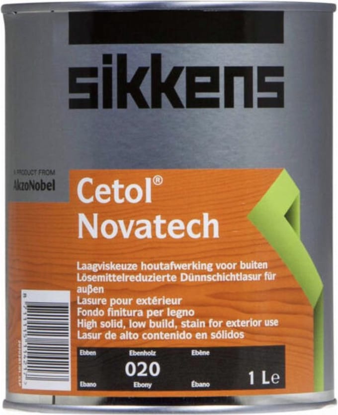 Sikkens Cetol Novatech - 020 - Ebben - 1 l - 18-20 m²/l