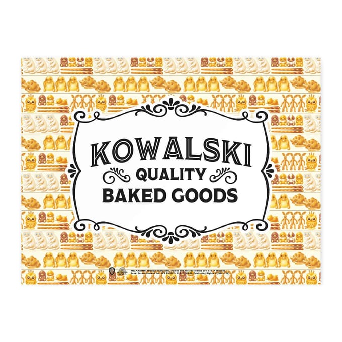 Harry Potter Kowalski Quality Baked Goods Chopping Board
