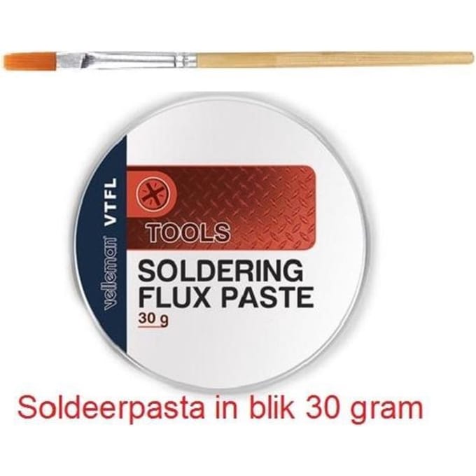 Velleman Soldeerpasta, transparant, 30 g
